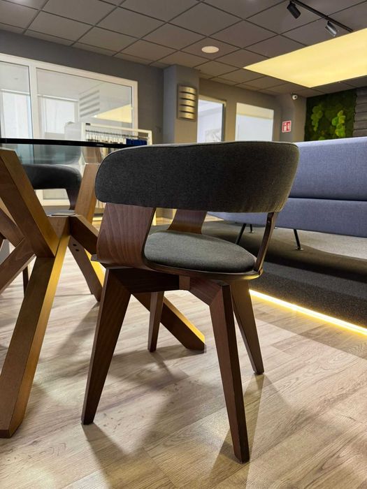 Scaun Mali lemn tapitat/ 12 bucati