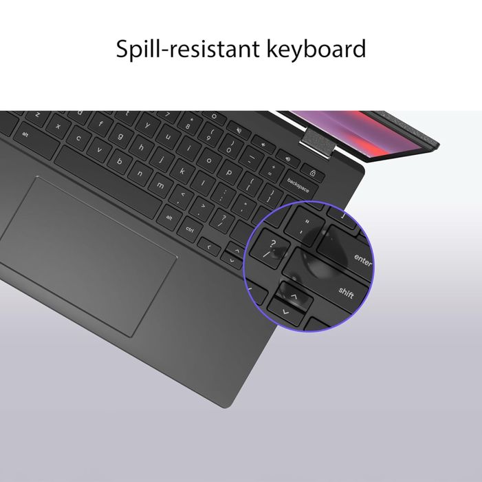 Laptop ASUS Chromebook CM14 Procesor MediaTek Kompanio 520, 4/128GB