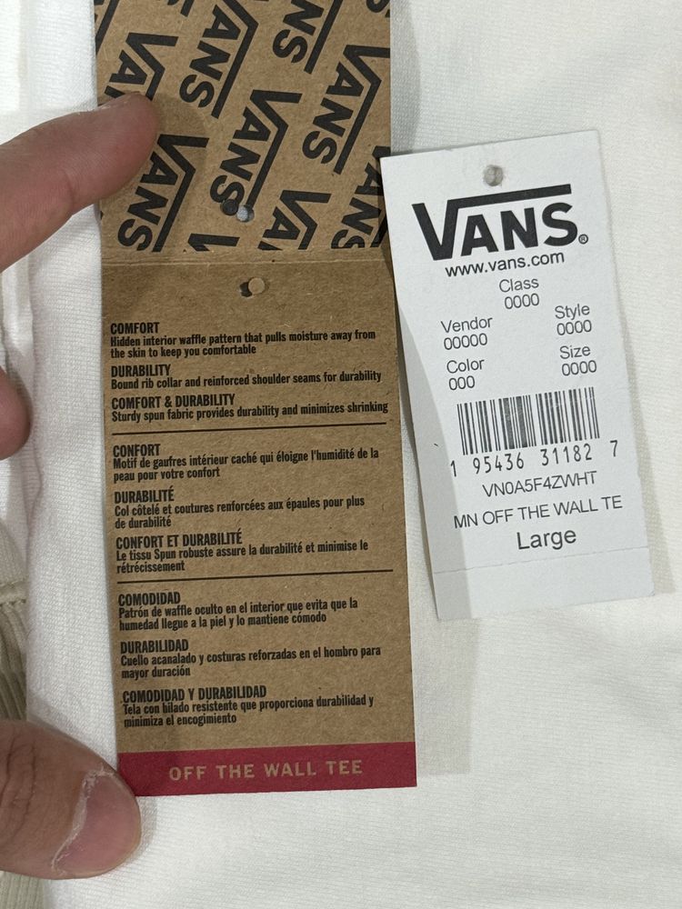 Новая футболка Vans ванс