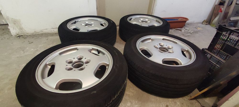 Джанти за Мерцедес W210 5x112 с летни гуми