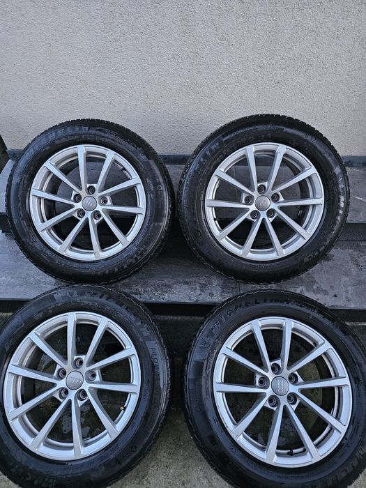 Jante originale Audi R17 + Cauciucuri iarna 225 60 17