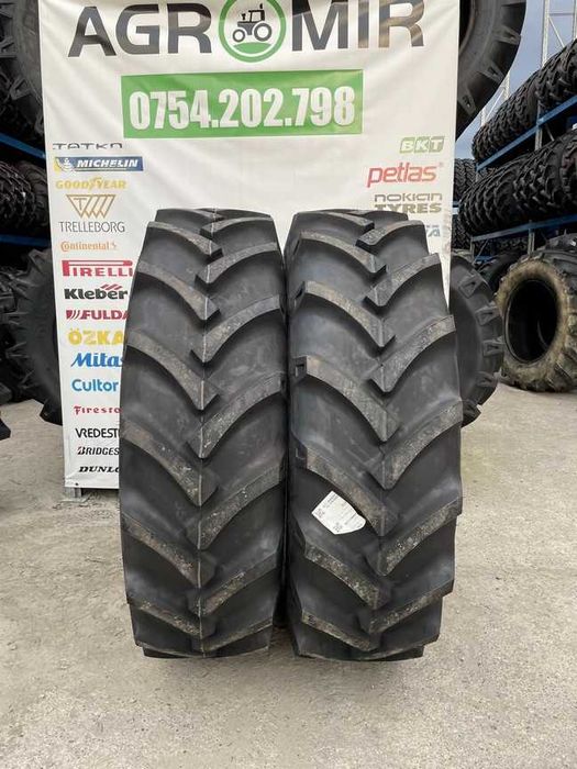 15.5-38 cu 12 pliuri anvelope noi pt tractor spate U650 marca OZKA