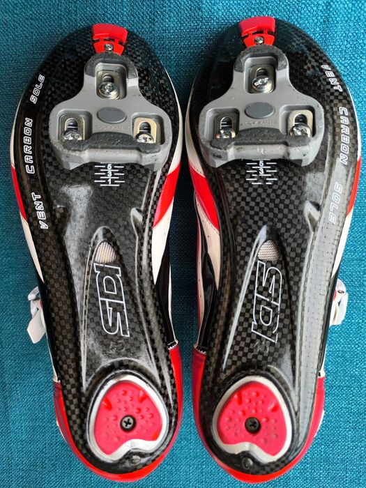 Sidi Ergo carbon pantofi ciclism 44-45 bicicleta incaltaminte cursiera