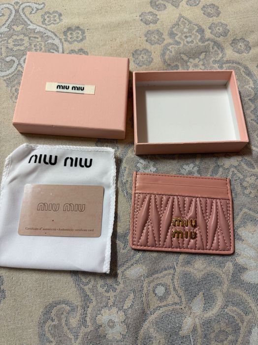 Miu miu cardholder