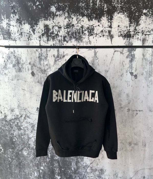 Черен мъжки суичър Balenciaga*