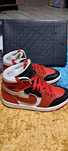 Sneakers Air Jordan 1 Mm High FB9891 600 Roșu, mar. 38