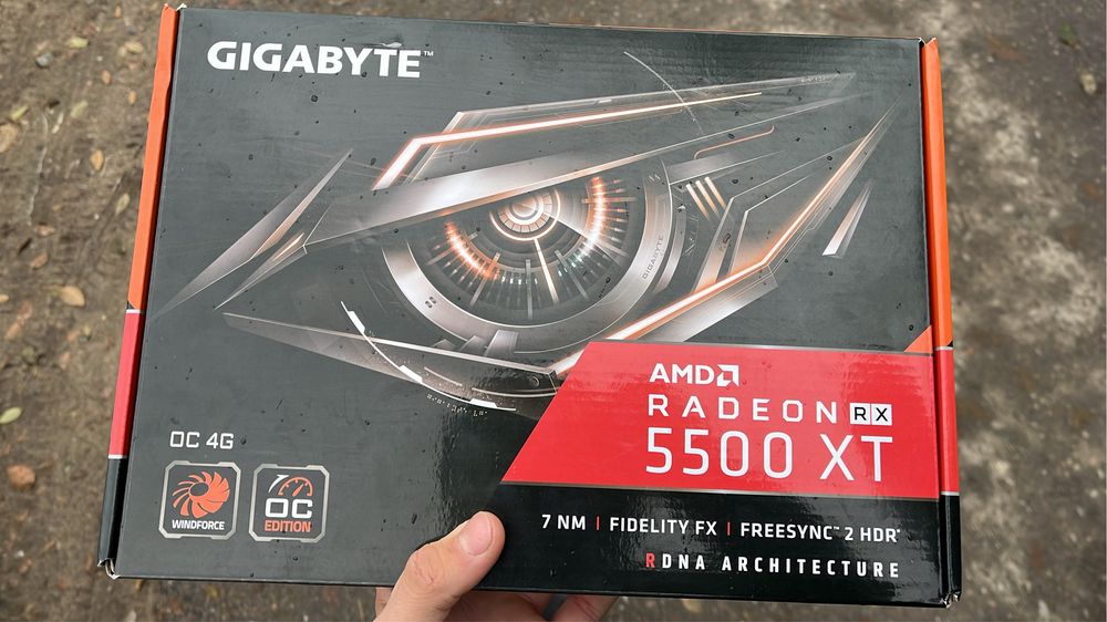 Продам rx 5500 xt