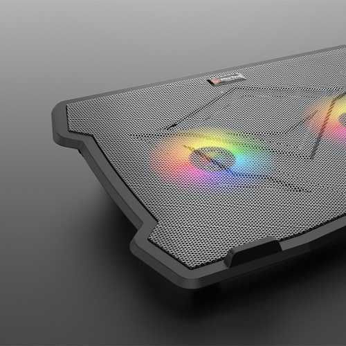 Новый cooler для ноутбука Meetion CP2020 RGB подсветка