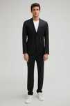 Costum slim 54 XXL de lux JOOP ! lana super 120's 100% respirabil negr