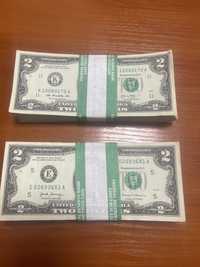 2 Доларови Банкноти