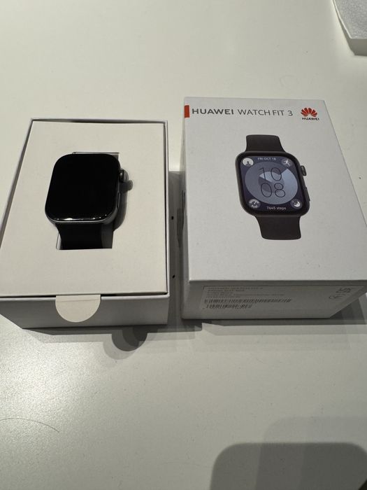 Смарт часовник Huawei Watch Fit 3 Black