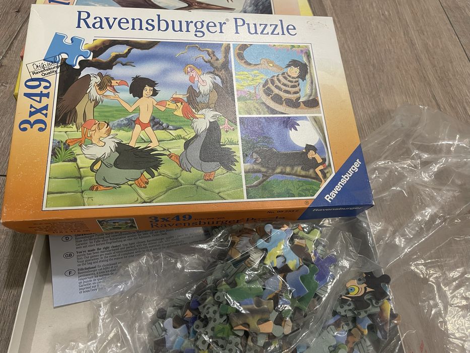 Детски пъзели ravensburger & disney