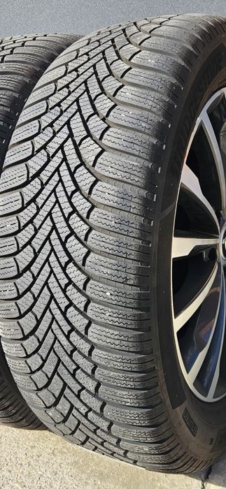Jante Skoda Kodiaq Tarraco echip iarnă 235 55 18 Bridgestone DOT 2024