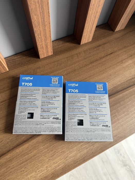 SSD Crucial T705 4TB - Noi - Sigilate