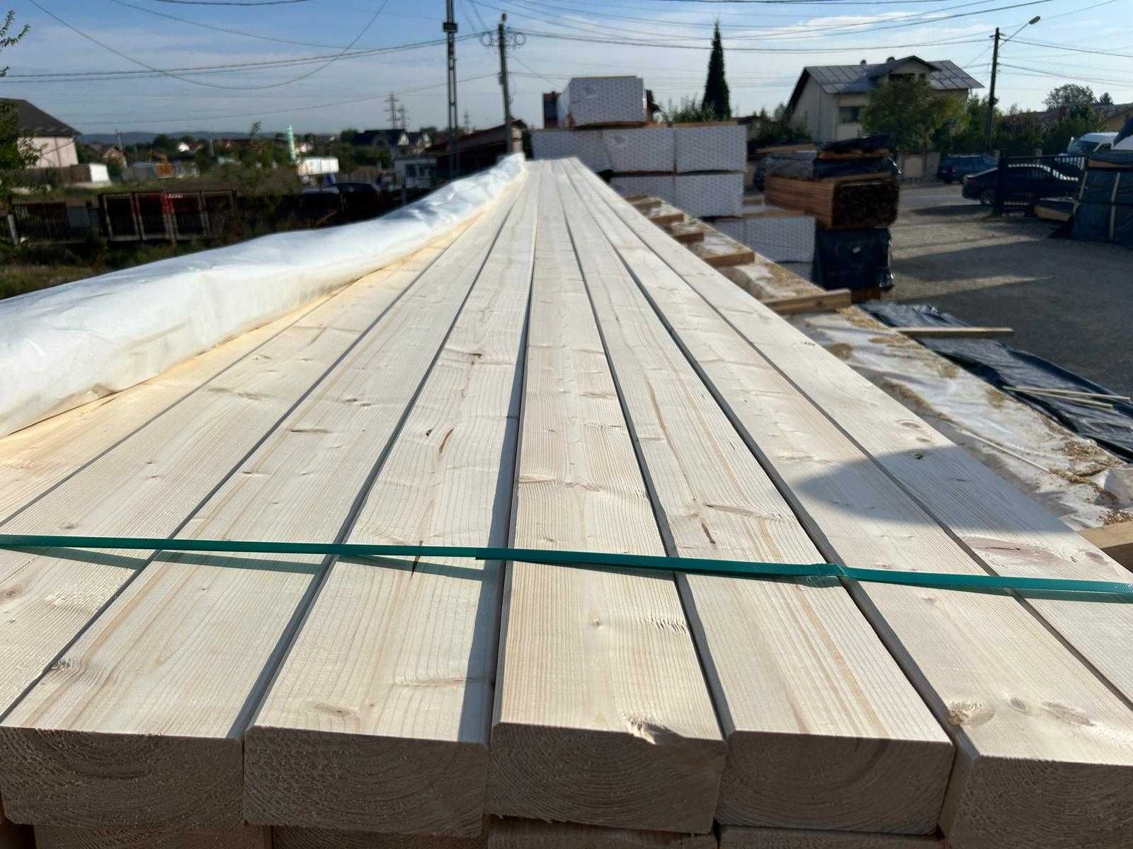 NOU! GRINZI KVH – IMBINATE IN DINTI – Molid – 60x120x13000mm