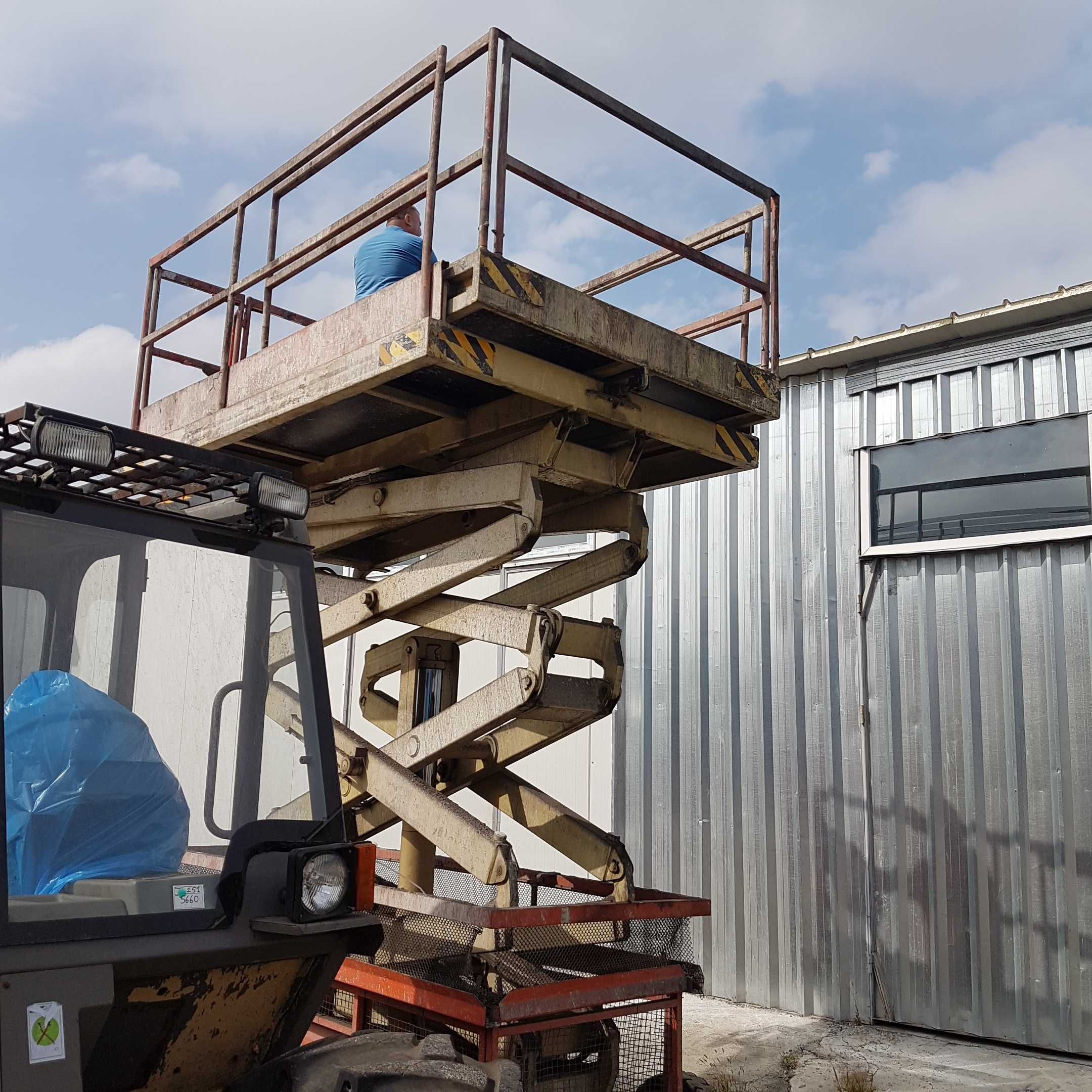 PLATFORMA NACELA HAULOTTE telescopica 19m Diesel sau Electrica