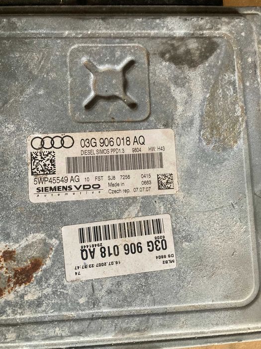 Компютър еку ecu електронен блок двигател Audi A4 B7 2.0TDI 170кс brd