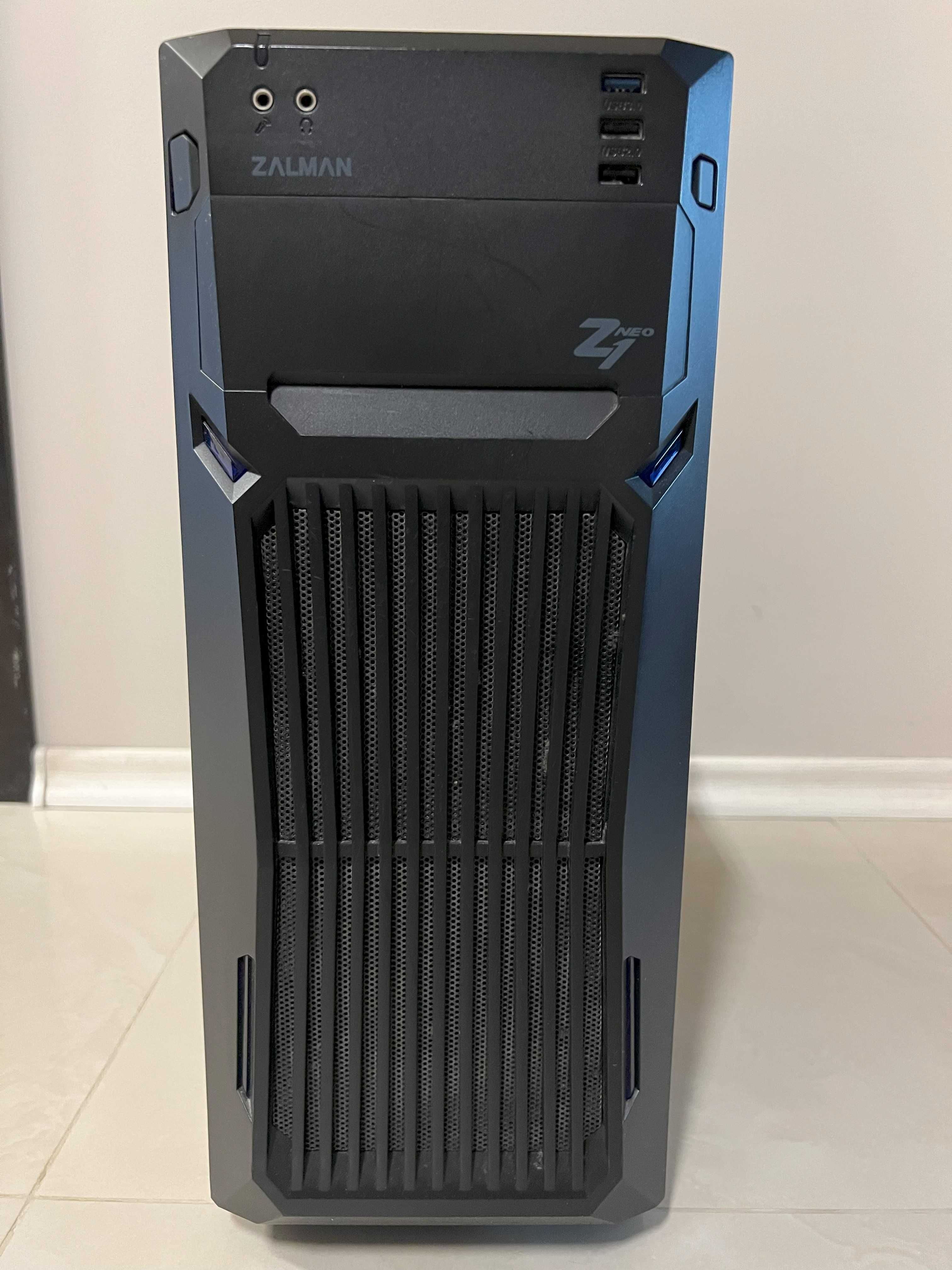 Настолен компютър ASUS,Intel Core i5-7400 3GHz, GTX1050Ti-4G, DDR4-8GB
