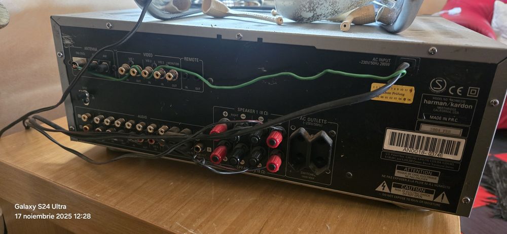 Statie amplificare Harman Kardon si Panasonic