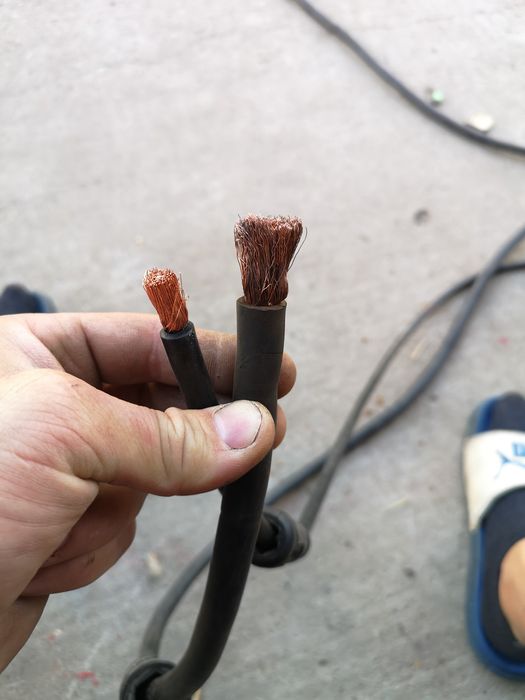 Vând cablu aparat sudura, grosime 20mmm