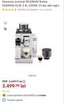 Delonghi Rivelia Alb EXAM440.55.W Espressor automat cafea boabe lapte