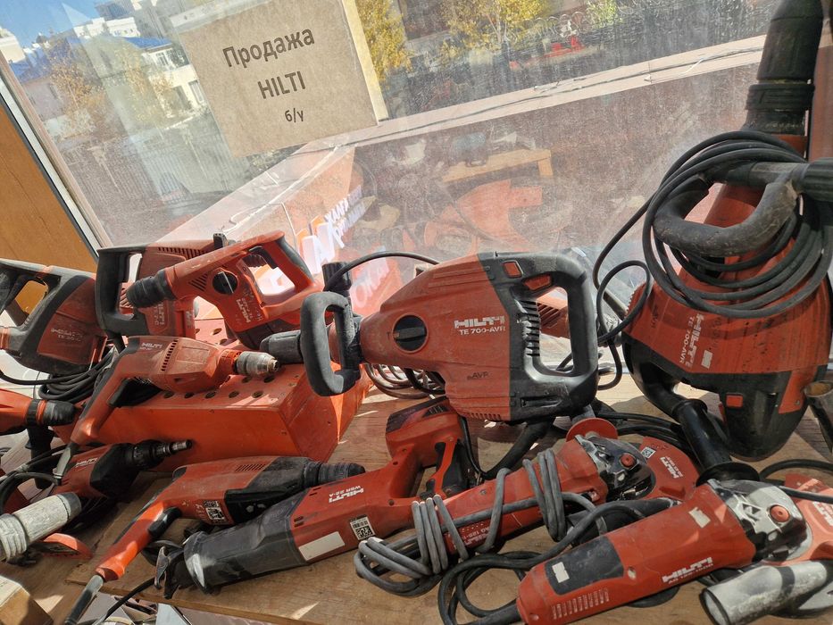 Хилти Hilti перфоратор отбойник шуруповерт шлифмашина дрель продам бу