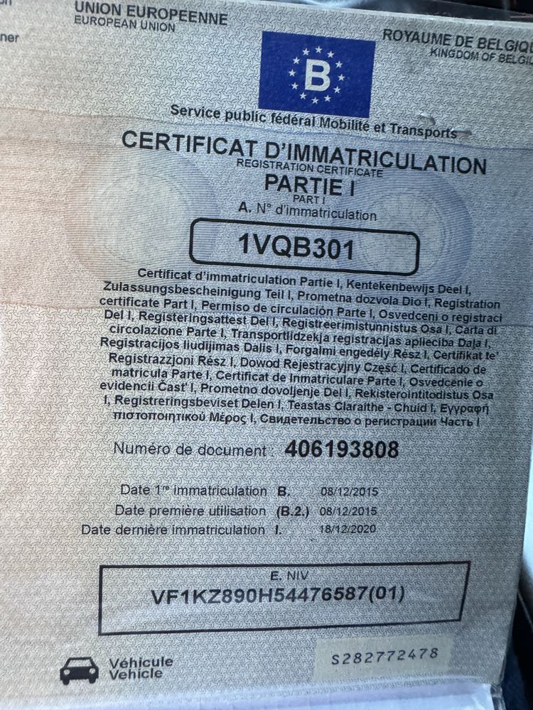 Megan 1.5DCI an:12/2015 110CP 217000km