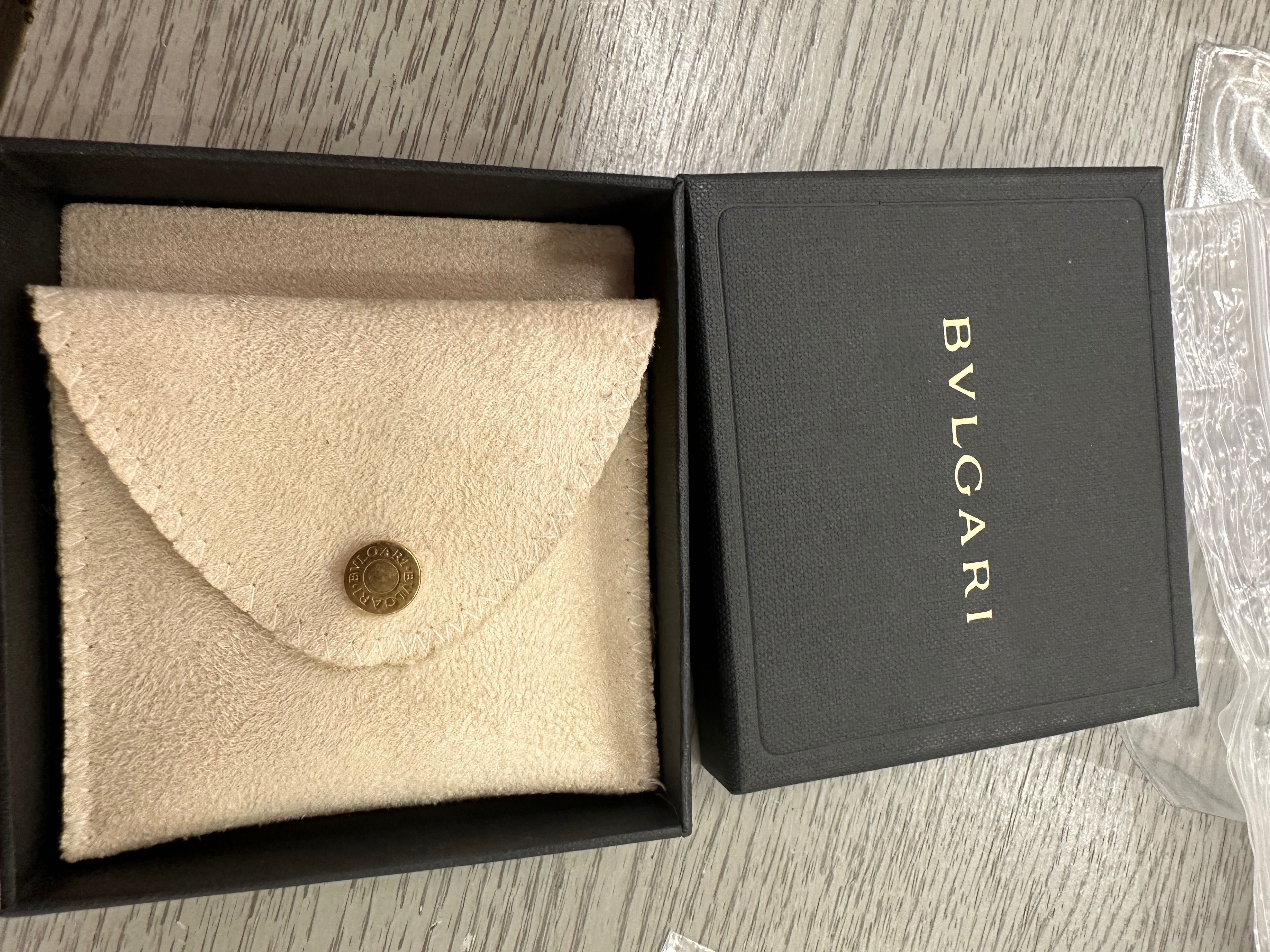 18к златен пръстен BVLGARI . Оригинален!