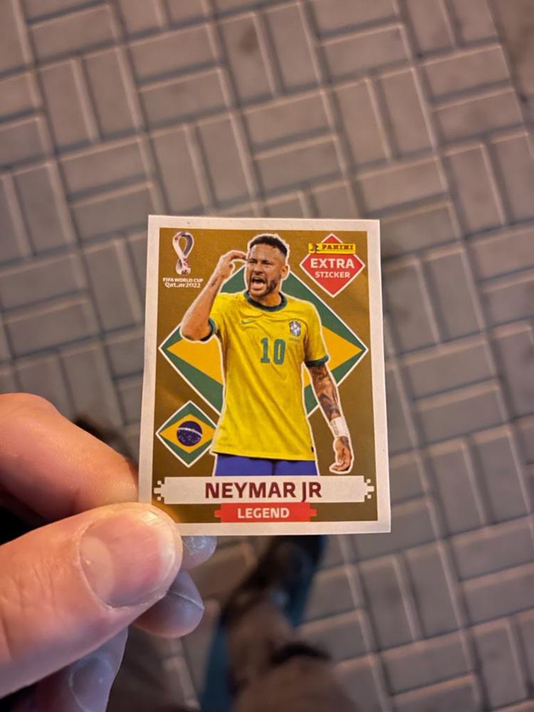 Neymar Extra Sticker Bronz