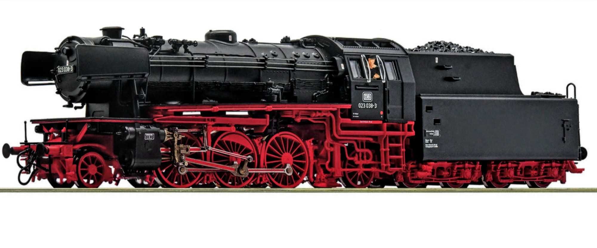 Roco парен локомотив Br 023 H0 1/87 + подарък три пътнически вагона