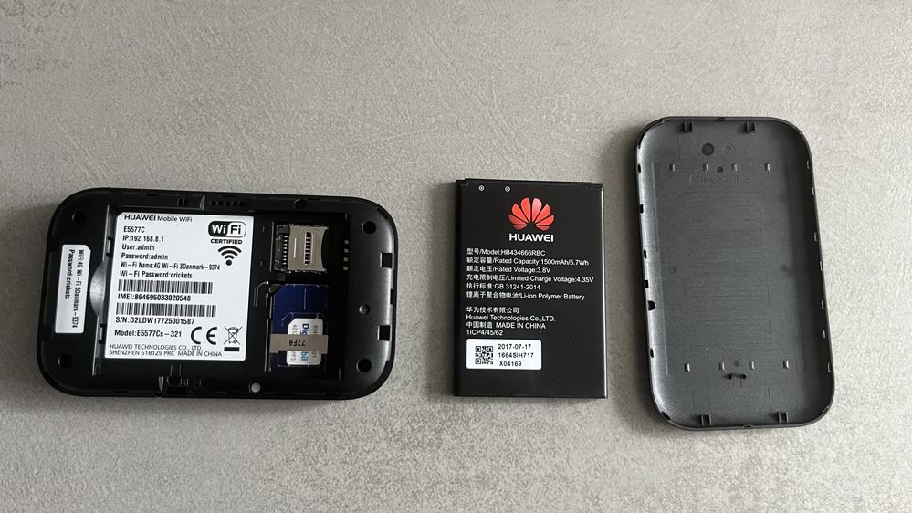 Router mobil wi-fi cu SIM 4G Huawei