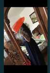 Rochie albastra cu dantela