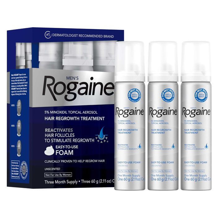 Rogaine 5% пяна за мъже за месеца