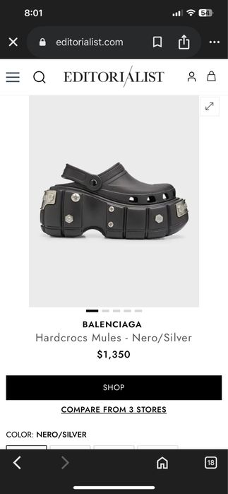 Crocs balenciaga