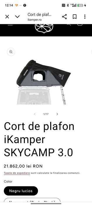 Cort plafon Ikamper