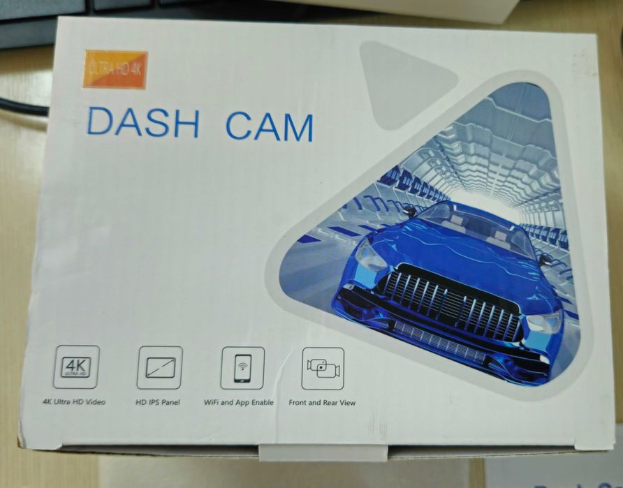 Camera auto video 4k,Wifi,card sd 64 Gb,cititor de card,cheie sim,Noua