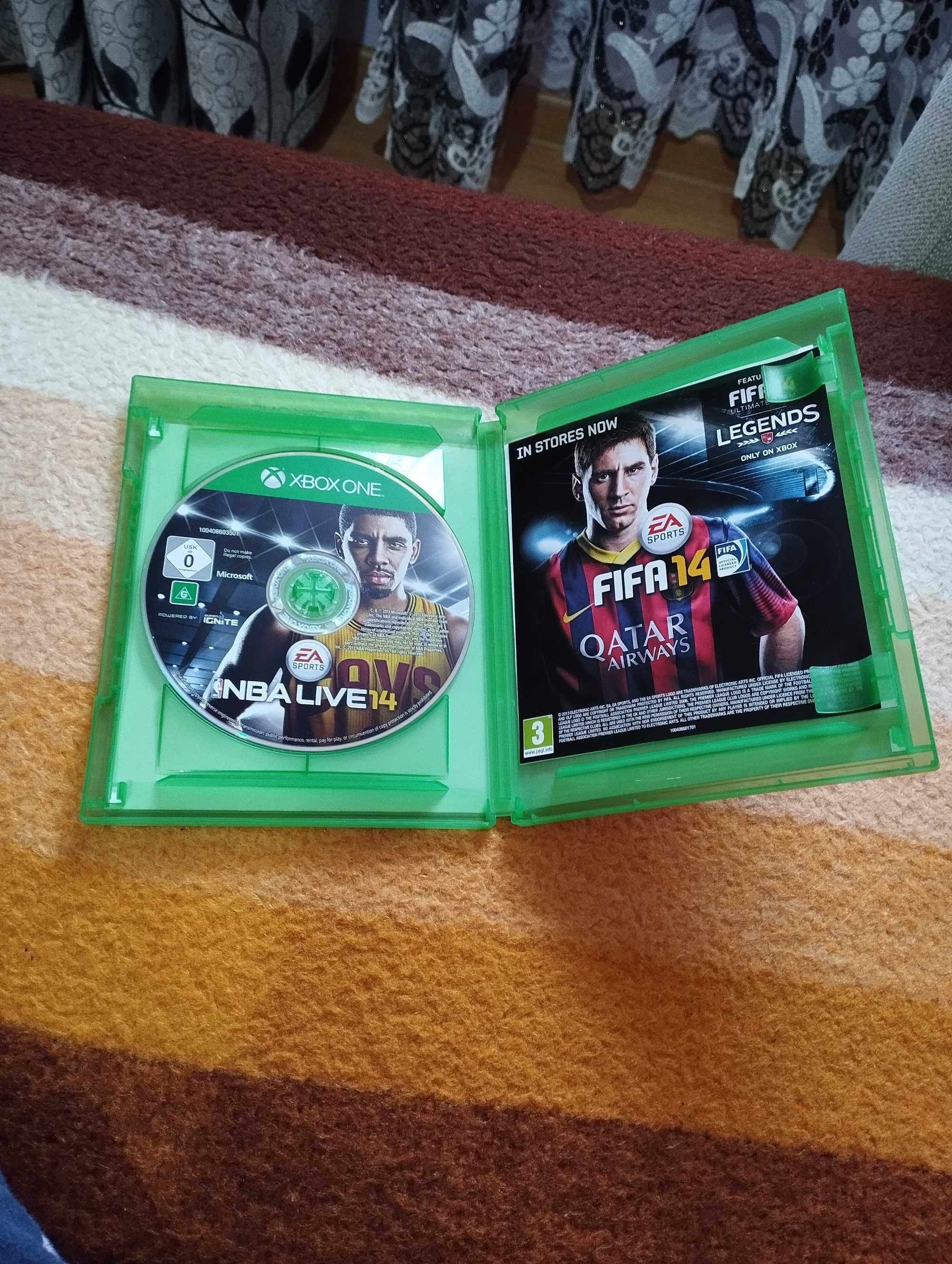 Vând joc Assassin's creed Brotherhood pentru PS3 cu NBA Live 14