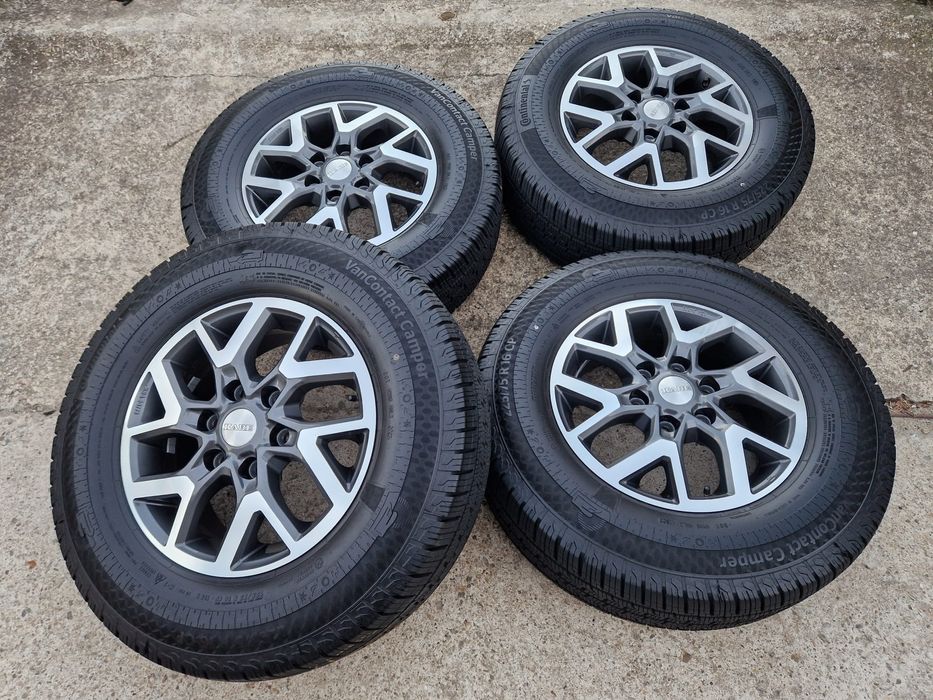 Jante bi.colore Mercedes Sprinter anvelope iarna ms  225 75 16C
