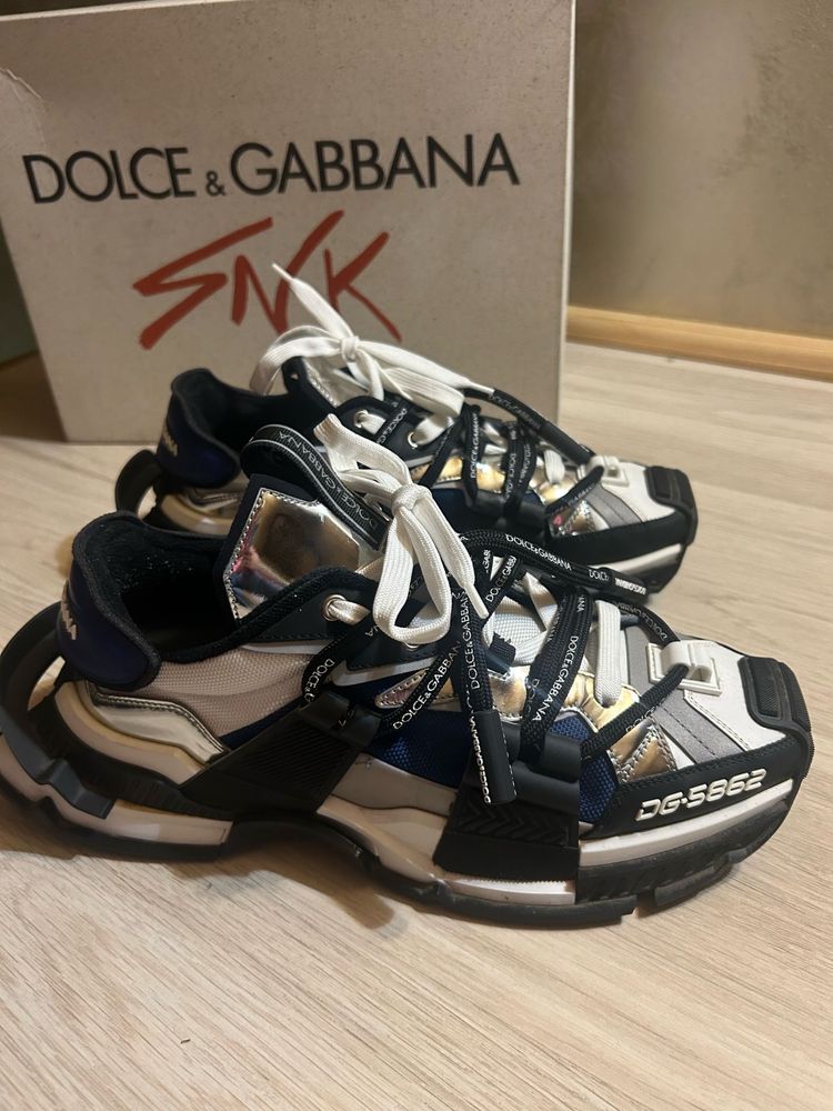 Dolce&gabbana space mulit-panel sneakers