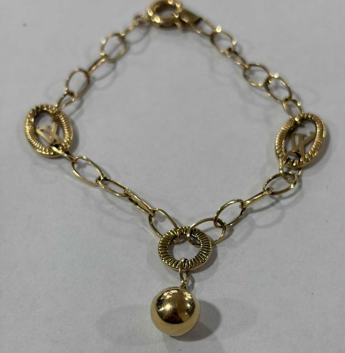 Златна гривна 3.7 грама 14 карата проба 585