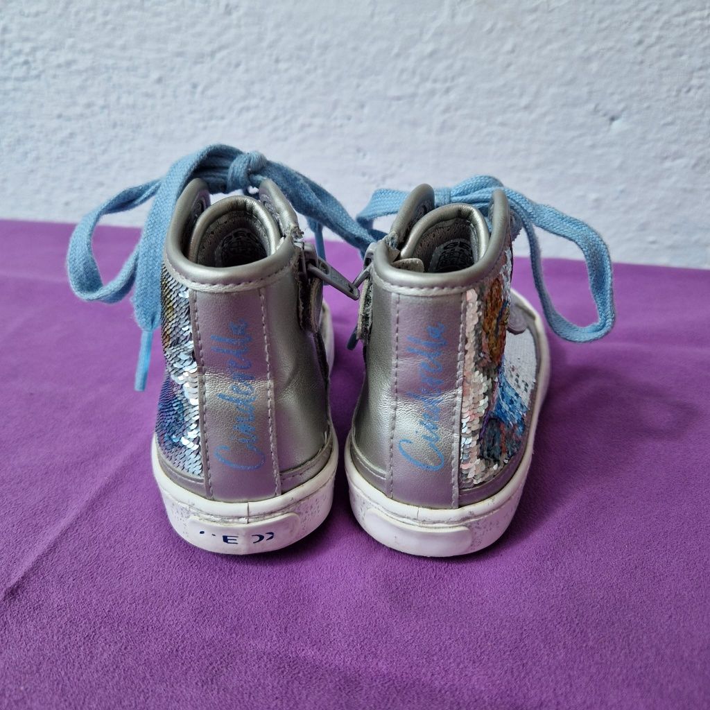 Ghete Geox Cinderella silver nr 26