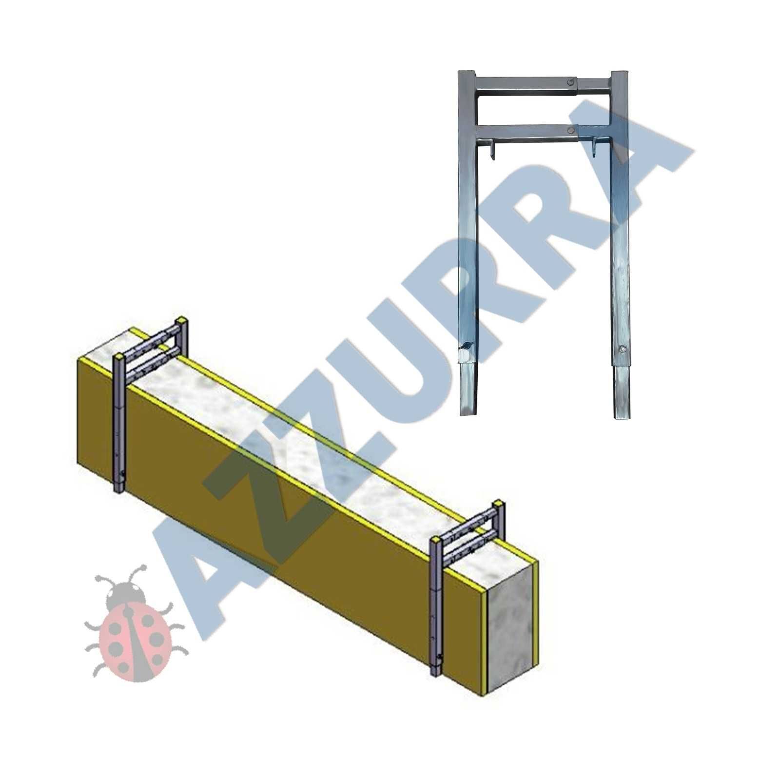 SISTEM REGLABIL FUNDATIE sau garduri 20-30 cm