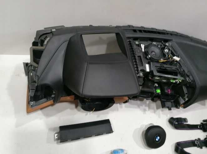 BMW seria 8 - kit airbag - plansa de bord - set centuri de siguranta