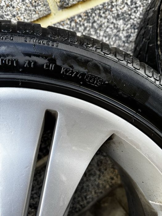 Джанти със зимни гуми pirelli 17цола за vw