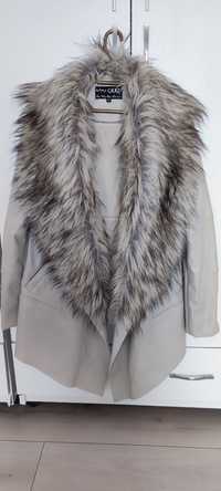 Jacheta eleganta fara nasturi cu blanita XL - Geaca eleganta