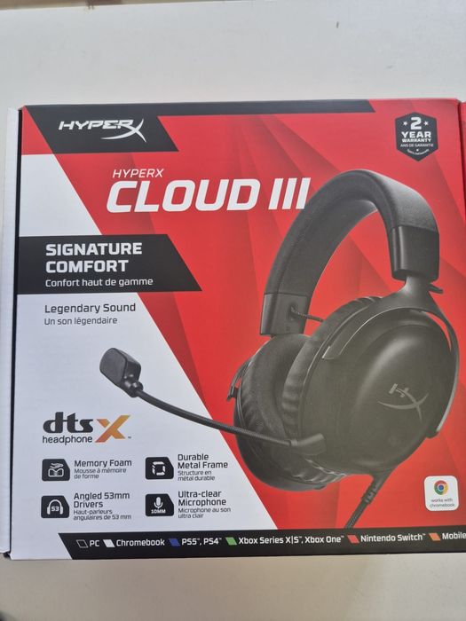 Casti Hyperx cloud 3