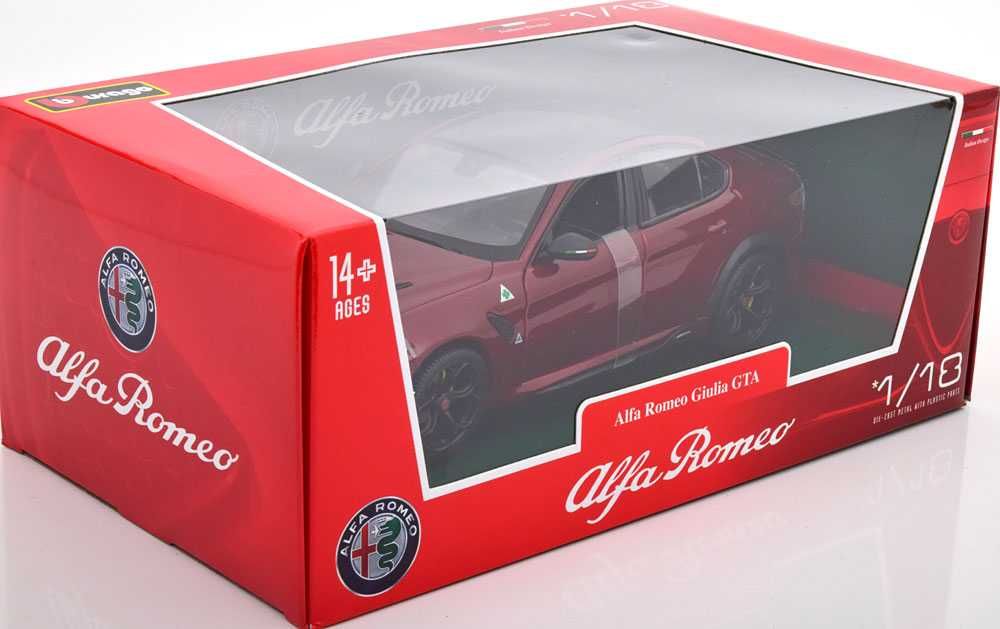 Macheta Alfa Romeo Giulia GTA 2020 rosu - Bburago 1/18