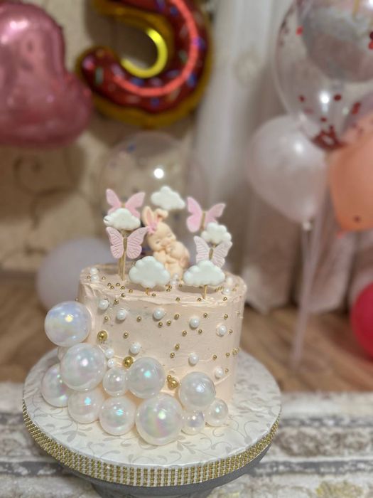 Домашние торты и оформление шарами