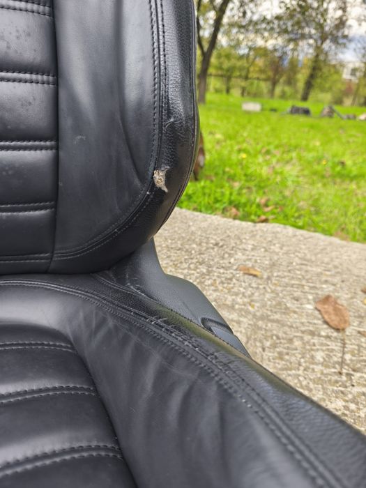 Scaune față de piele + banchetă  și cotieră Volkswagen Passat B6 break