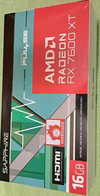 Sapphire AMD Radeon RX 7600 XT PULSE 16GB GDDR6 1‎28-bit